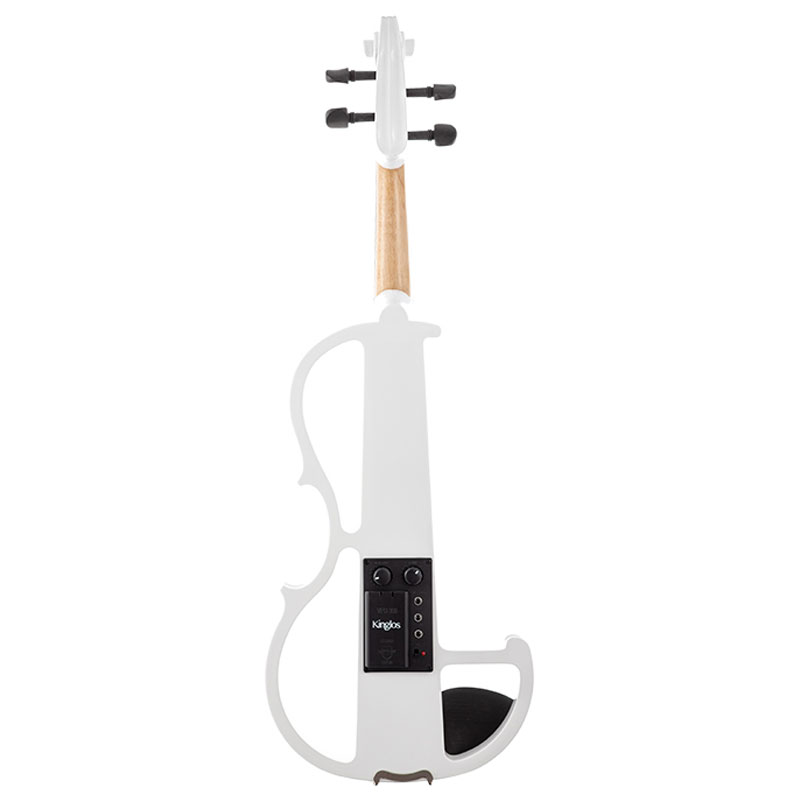 White Electric Violin Maker