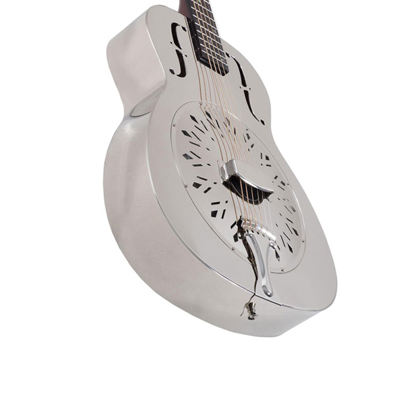 White Resonator Guitar