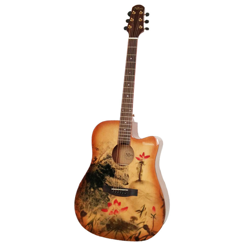 Natural Wood Electric Guitars