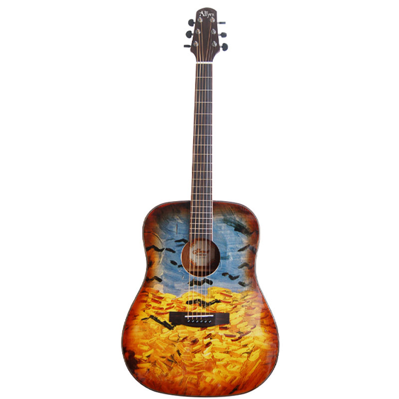 Natural Wood Electric Guitars