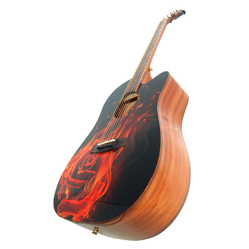 Natural Wood Electric Guitars