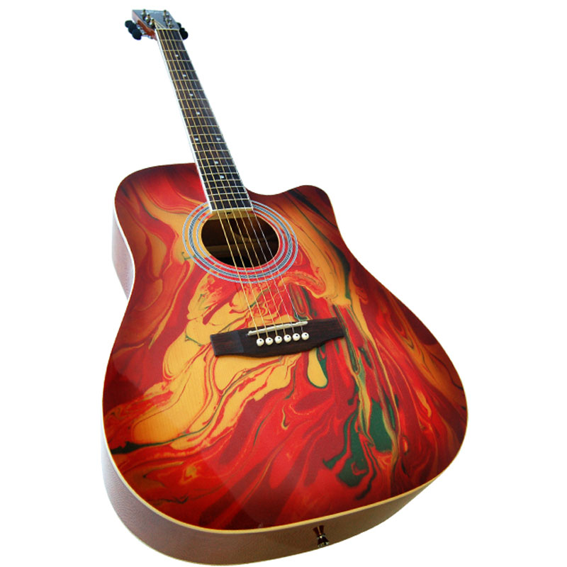 Pine Wood Guitar