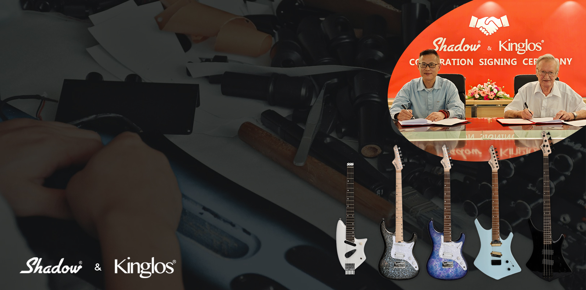 Shadow & Kinglos Co-branded Electric Musical Instruments